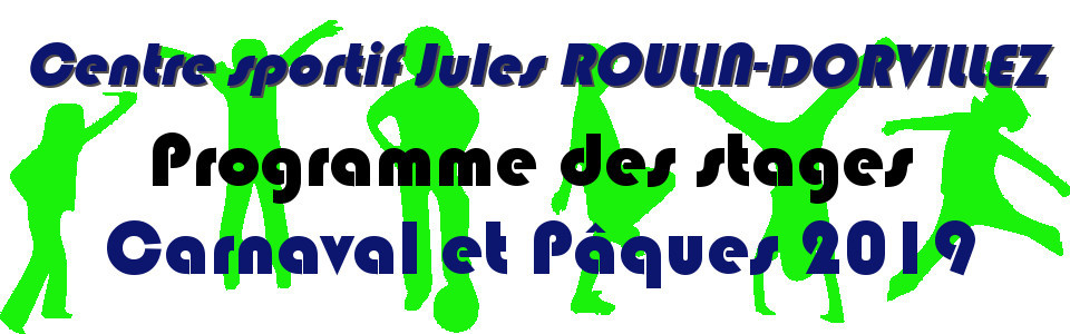 Commune de Ham-sur-Heure-Nalinnes | Programme des stages au Centre sportif Jules ROULIN-DORVILLEZ